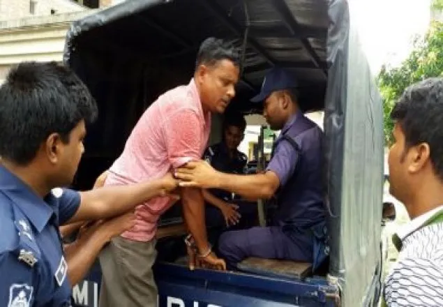 সেবক হত্যা: আটক হাশেম ৫ দিনের রিমান্ডে