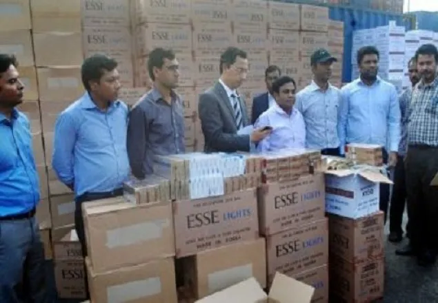 চট্টগ্রামে পাঁচ কোটি টাকা মূল্যের সিগারেট জব্দ