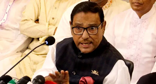 মন্ত্রী-এমপি’র স্বজনরা প্রার্থিতা প্রত্যাহার না করলে ব্যবস্থা : ওবায়দুল কাদের