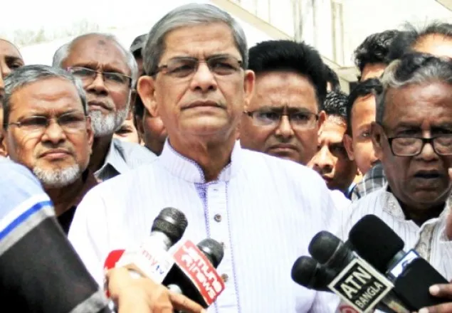 ‘চেপে বসা’ সরকারকে প্রশ্রয় দেবে না ভারত: ফখরুল