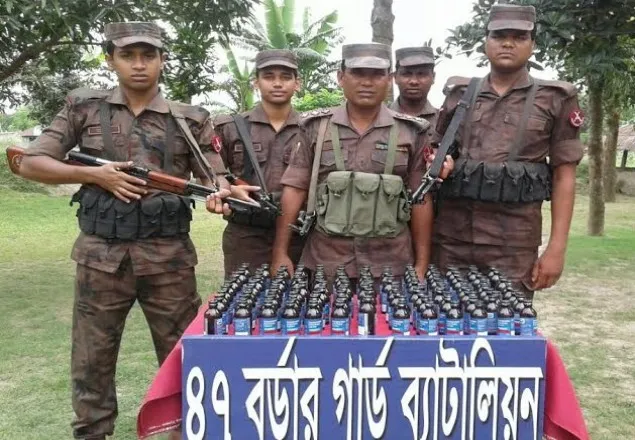 কুষ্টিয়ায় বিজিবি’র অভিযানে মাদকদ্রব্য ও বিষ আটক