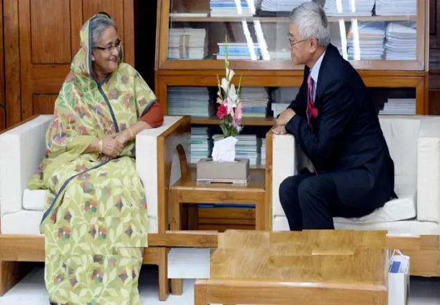 প্রধানমন্ত্রীর সঙ্গে মঙ্গোলিয়ার রাষ্ট্রদূতের সাক্ষাৎ