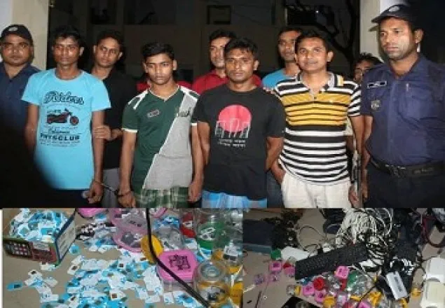 ময়মনসিংহে তিন সহস্রাধিক সিমসহ আটক ৩