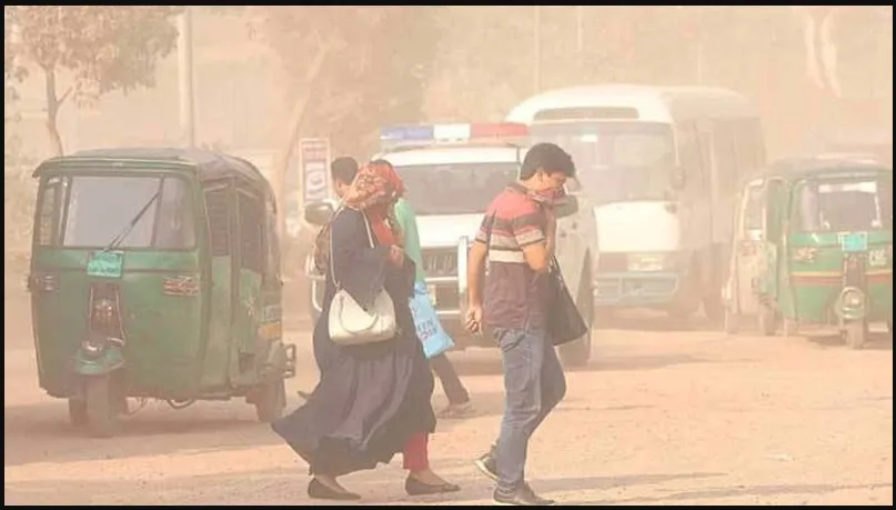 দূষিত বাতাসের শহর : তালিকায় তৃতীয় ঢাকা