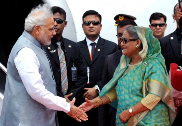 শেখ হাসিনাকে নরেন্দ্র মোদির টেলিফোন