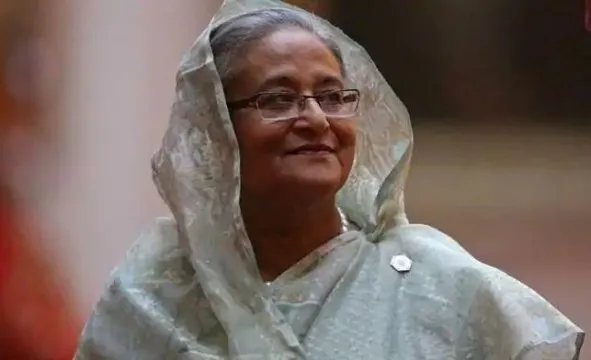 আ.লীগ নেতাদের সাথে প্রধানমন্ত্রীর ঈদের শুভেচ্ছা বিনিময়