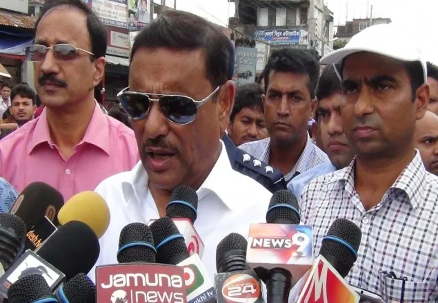 রাস্তার কাজের মান নিয়ে অসন্তোষ সেতুমন্ত্রীর