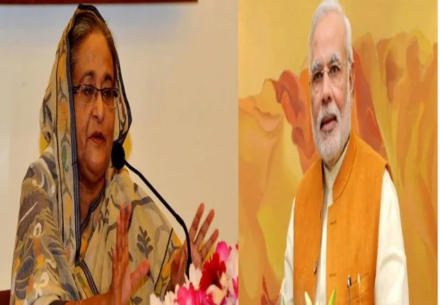 শেখ হাসিনার সাথে ভিডিও কনফারেন্সে মোদি