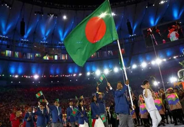 অলিম্পিকে সিদ্দিকুরের হাতে উড়ল বাংলাদেশের পতাকা
