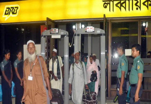 ক্যাম্পে কড়া নিরাপত্তায় হজযাত্রীদের সন্তোষ প্রকাশ
