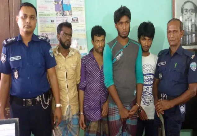 দেবিদ্বারে আরও ৪ ডাকাত গ্রেফতার।