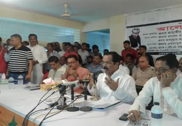 খালেদা জঙ্গীবাদকে লালন করছে: নানক