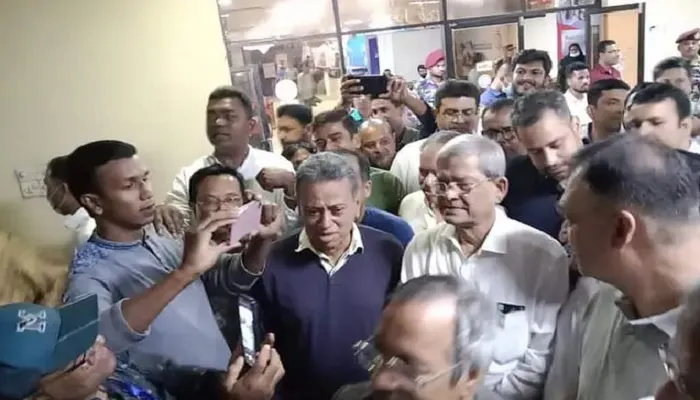 বরিশাল পৌঁছেছেন ফখরুলসহ কেন্দ্রীয় নেতারা