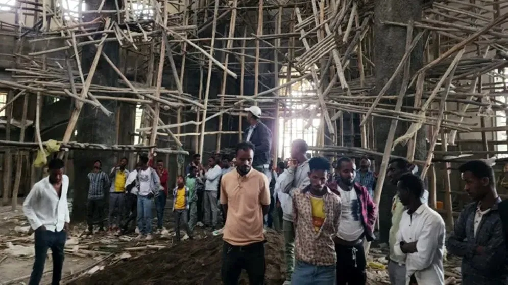 ইথিওপিয়ায় গির্জার ‘স্ক্যাফোল্ডিং’ ধসে নিহত ৩৬, আহত ২ শতাধিক
