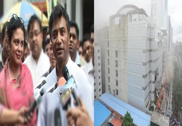 বাসুন্ধরায় কেন বারবার আগুন লাগে? কর্মকর্তাদের উদ্দেশে মেয়র
