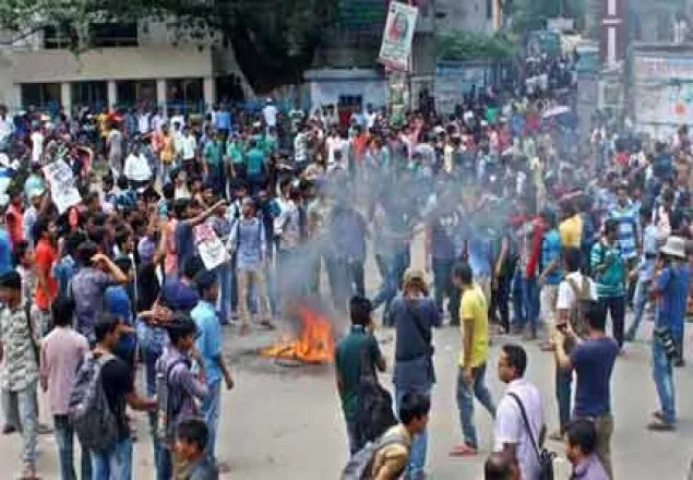 ধর্মঘটের প্রথম দিনেই অচল জগন্নাথ বিশ্ববিদ্যালয়