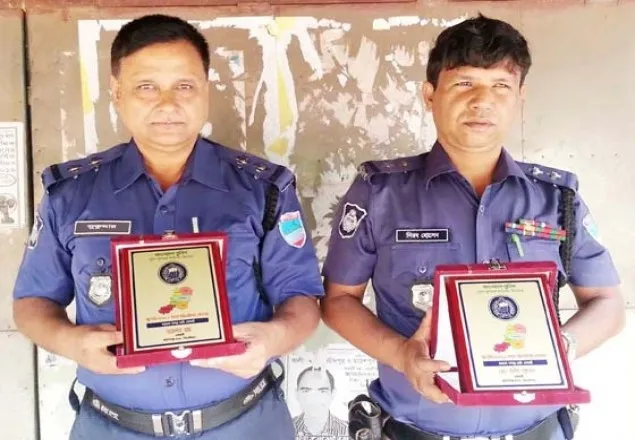 ঝিনাইদহ কালীগঞ্জ থানার শ্রেষ্ঠ এসআই শুকুমার কুন্ডু ও নিরব!