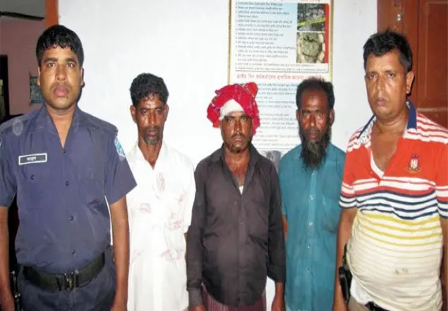 লক্ষ্মীপুরে অপহৃত ৩ জেলে উদ্ধার