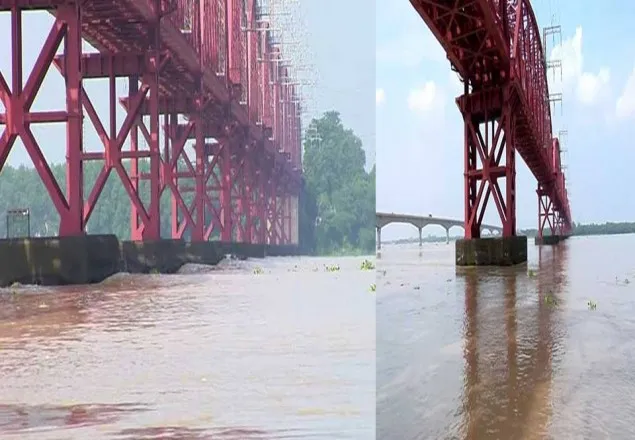 কুষ্টিয়ায় পদ্মার পানি বাড়ছে বিপজ্জনক গতিতে