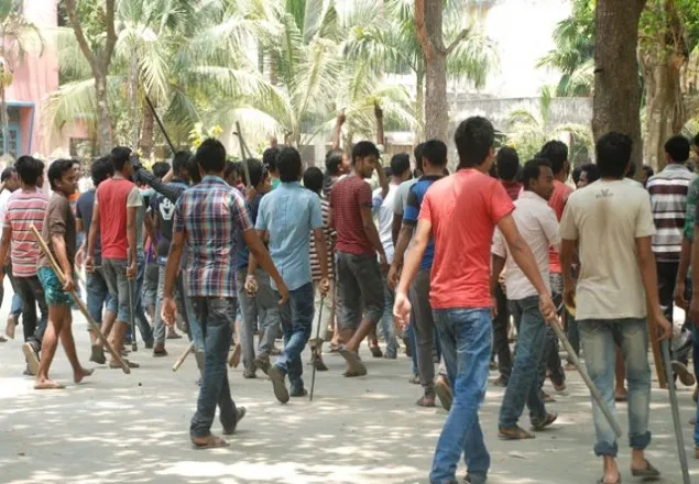 শাবিতে ছাত্রলীগের দুই গ্রুপের সংঘর্ষে আহত ৪