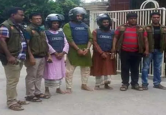 সিরাজগঞ্জে ৩ জেএমবি সদস্য আটক