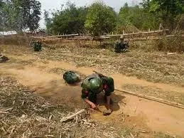 সীমান্তে নতুন আতঙ্ক মিয়ানমারের স্থলমাইন বিস্ফোরণ