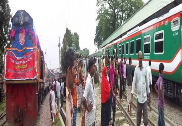 চরম দুর্ভোগে ঢাকা-জামালপুর রেলপথের যাত্রীরা