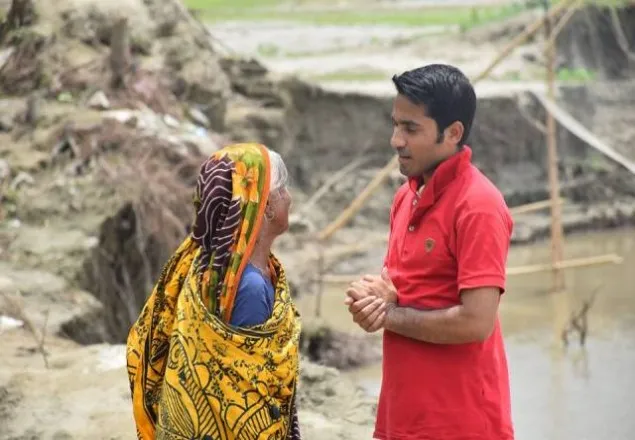 রৌমারীতে বন্যার্তদের আর্তনাদ