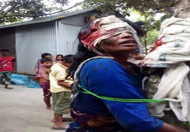 কুমিল্লার মুরাদনগরে বিধবাকে গাছের সাথে বেঁধে পাশবিক নির্যাতন 