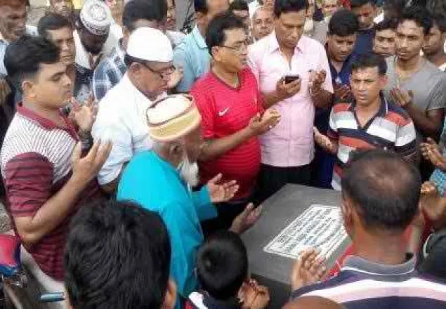 কালীগঞ্জ দুলালমুন্দিয়া বাজার থেকে ছোট শিমলা গ্রাম্য সড়ক উন্নয়ন