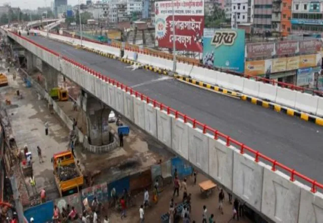 ইস্কাটন-মগবাজার-মৌচাক ফ্লাইওভারের একাংশের উদ্বোধন