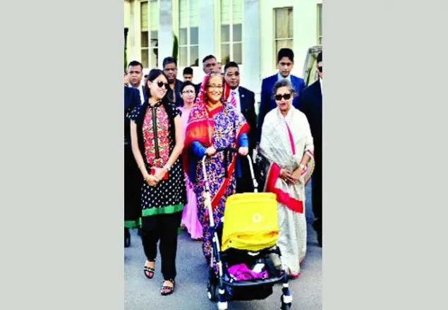 জিএফ সম্মেলনে যোগ দিতে কানাডায় পৌঁছেছেন প্রধানমন্ত্রী