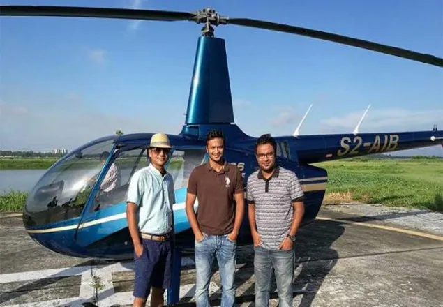 অল্পের জন্য রক্ষা পেলেন সাকিব