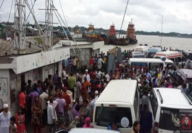 পুলিশের ঘুষ বাণিজ্যে মাওয়ায় ভয়াবহ যানজট, ভোগান্তিতে লাখো মানুষ! 