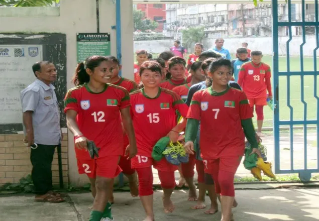 চ্যাম্পিয়ন কন্যাদের সংবর্ধনা আজ