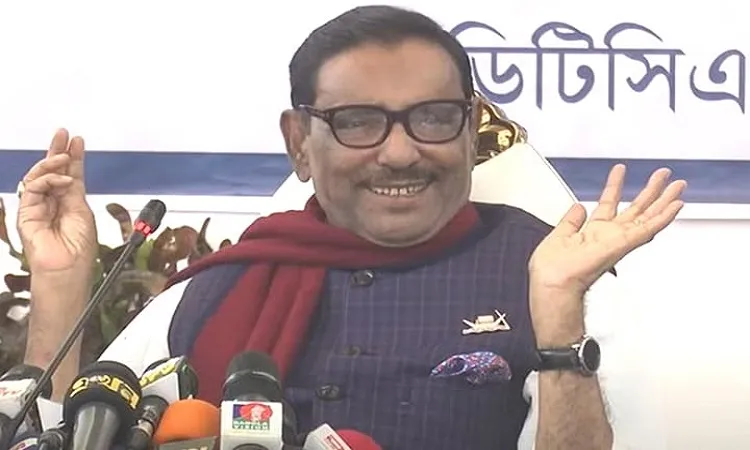 সংলাপের কথা শুনে বিএনপি নেতাদের জিবে পানি : কাদের