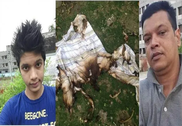 ছেলের দেওয়া আগুনে দগ্ধ বাবা মারা গেছেন 
