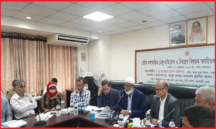 হাসপাতালে ঠাঁই নেই, ডেঙ্গু রোগী আসছে : স্বাস্থ্য সচিব