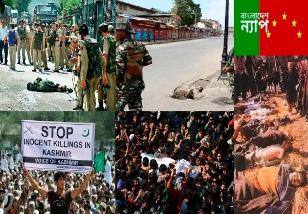 কাশ্মীর ইস্যুতে এশিয়ায় নতুন করে উত্তেজনা সৃষ্টি হয়েছে: ন্যাপ