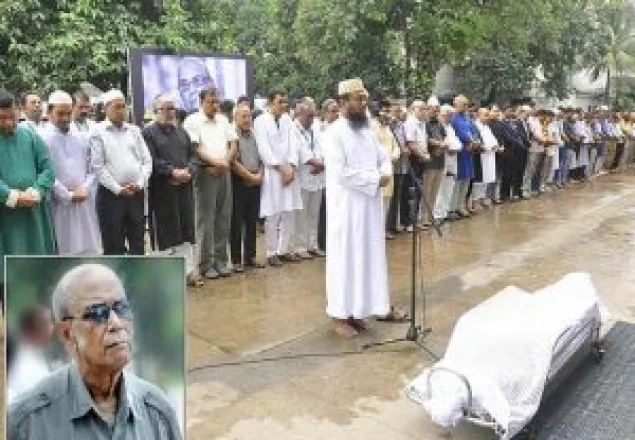 শেষ ইচ্ছায় কুড়িগ্রামেই সম্পন্ন সৈয়দ হকের দাফন