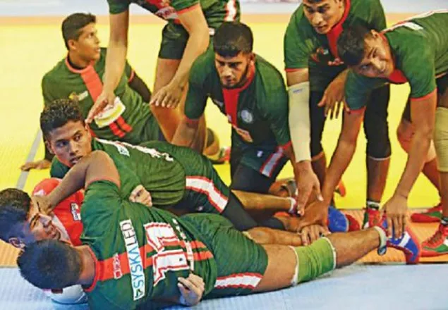 কাবাডি বিশ্বকাপে ইংল্যান্ডকে হারাল বাংলাদেশ