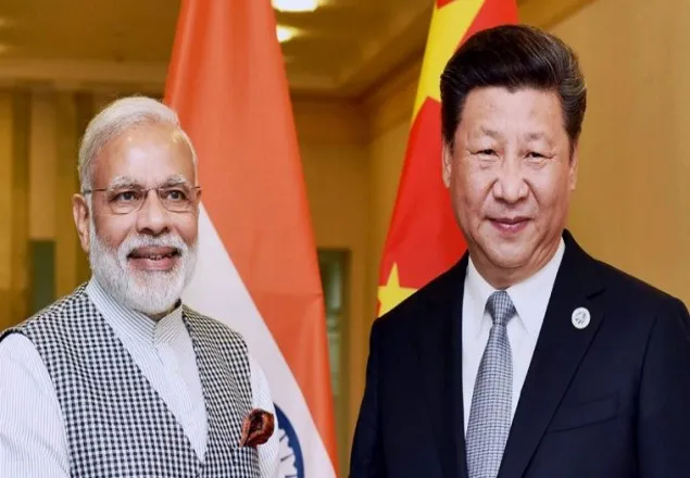 ব্রিকস সম্মেলনে মোদি-জিনপিংয়ের বৈঠক