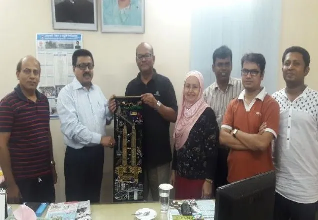 নোবিপ্রবি উপাচার্যের সঙ্গে ইউনিভার্সিটি পুত্রয়া প্রতিনিধি দলের সাক্ষাত