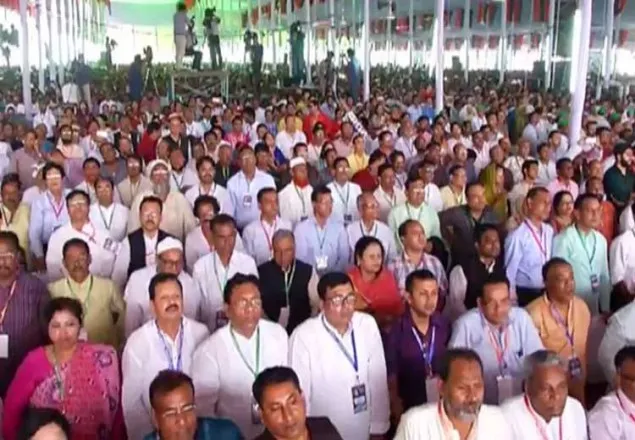 সম্মেলনে আসেননি এরশাদ রওশন