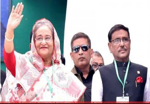 শেখ হাসিনা সভাপতি, কাদের সা. সম্পাদক