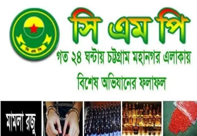 চট্রগ্রামে বিশেষ অভিযান, গ্রেপতার ৬৯