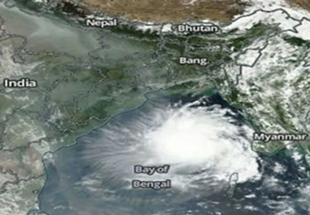 দুর্বল হয়ে নিম্নচাপে রূপ নিয়েছে ‘কায়ান্ট’ 