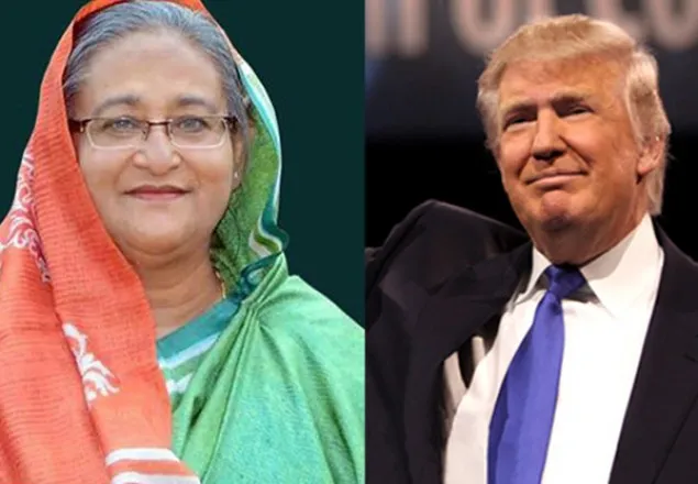 ট্রাম্পকে প্রধানমন্ত্রীর অভিনন্দন