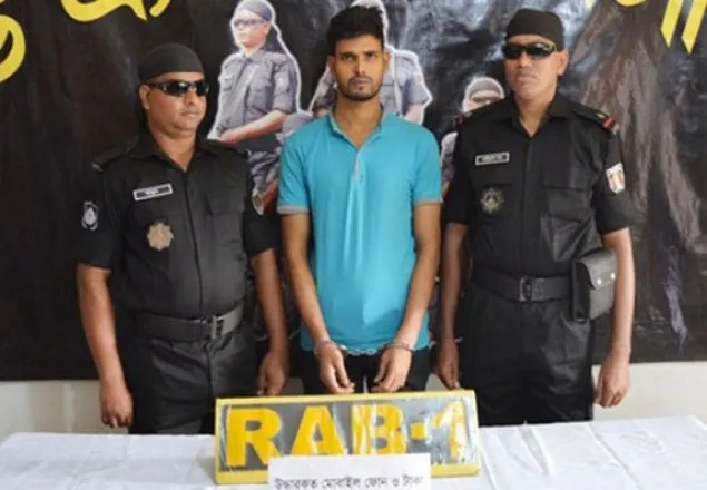 আদালত থেকে পালানো রুবেল গ্রেফতার