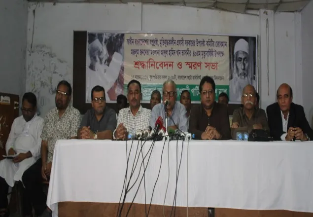 কেন ভাসানীর প্রতি এত অবহেলা ? :নজরুল ইসলাম খান
